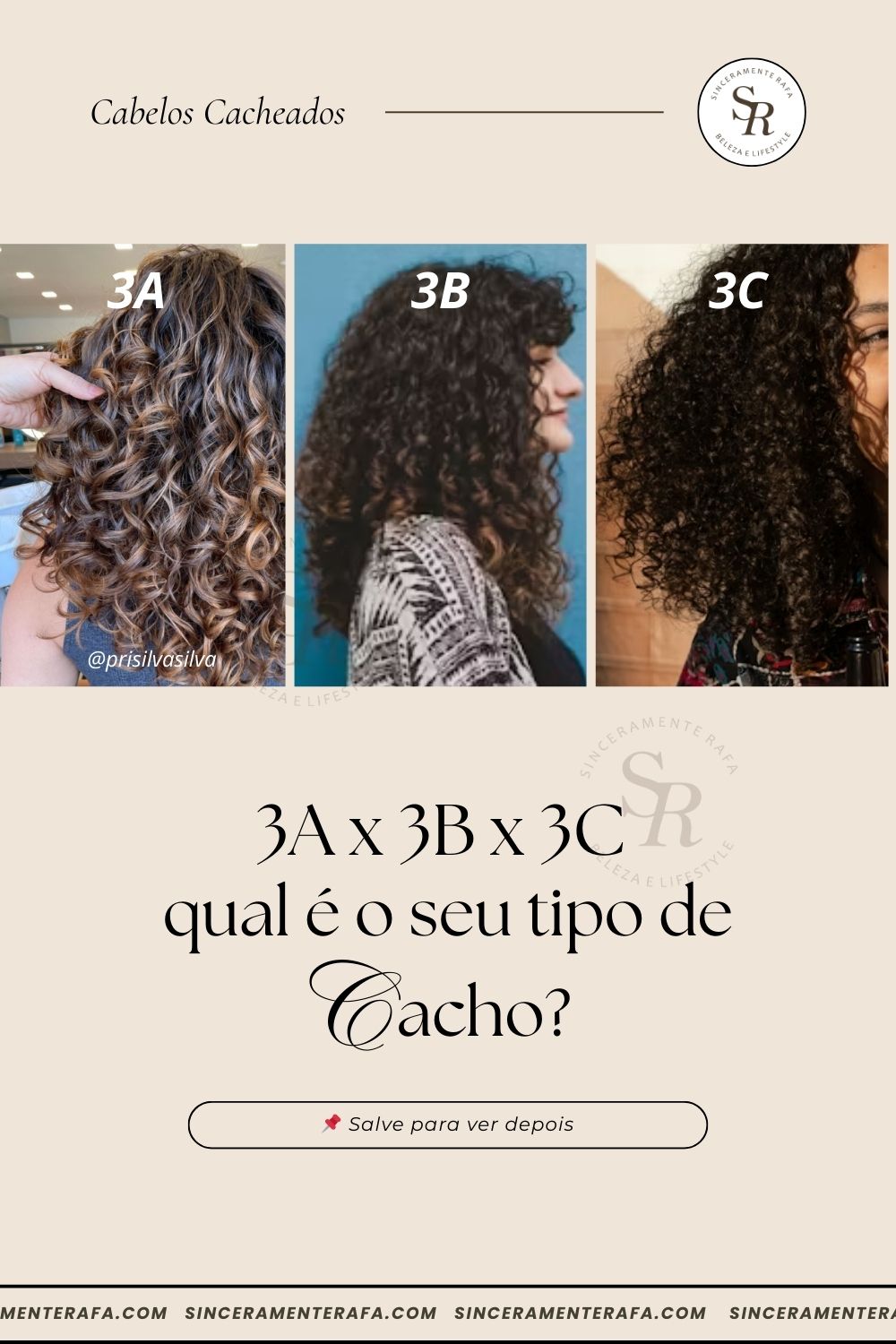 Cabelo 3A, 3B e 3C: Diferenças, Cuidados e Como Escolher os Melhores ...